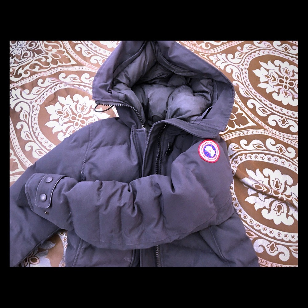 Canada Goose Lorette Parka Size S - Navy